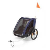 Pol Duo Fietskar Blauw, 2 kinderen, 20 inch, 41kg - thumbnail