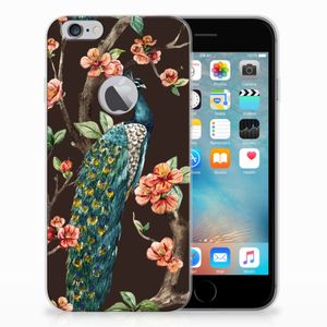 Apple iPhone 6 Plus | 6s Plus TPU Hoesje Pauw met Bloemen