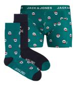 Jack & Jones Junior Jack & Jones Junior Kerst Giftbox JACSWEET SANTA Groen