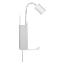 Nordlux Witte wandlampRoomi met usb-aansluiting - 2112551001