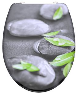 Schutte Duroplast WC-bril STONE met soft-close en quick-release
 - 82374 82374