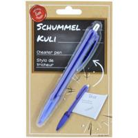 Balpen met spiekbriefje - Fun/fop schoolartikelen - Pennen met spiek briefje Balpen met spiekbriefje - Fun/fop schoolartikelen - Pennen met spiek briefje