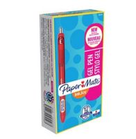 Papermate InkJoy Gel Intrekbare gelpen Rood 12 stuk(s) - thumbnail