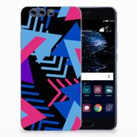 Huawei P10 Plus | TPU Hoesje | Funky Triangle