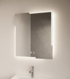 Gliss Design Melite spiegel met LED-verlichting en verwarming 60x70cm