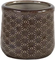 Mcollections Bloempot Sophia - Ø14 x H13,5 cm - Aubergine