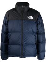 The North Face doudoune Retro Nuptse 1996 à logo imprimé - Bleu - thumbnail