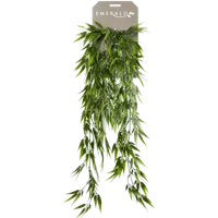 Kunsthangplant Bamboe hangend 75cm groen