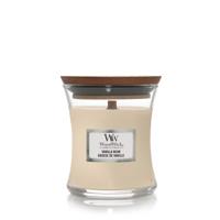 WoodWick vanilla bean mini candle