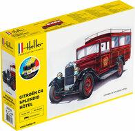 Heller 56713 STARTER KIT Citroen C4 Splendid Hotel Bouwpakket Schaal 1:24"