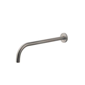 Wiesbaden Uitloop Slim 18 mm Rond 30 cm 1/2&apos;&apos; Geborsteld Staal