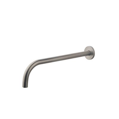 Wiesbaden Uitloop Slim 18 mm Rond 30 cm 1/2&apos;&apos; Geborsteld Staal