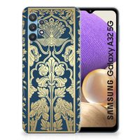 Samsung Galaxy A32 5G TPU Case Beige Flowers - thumbnail