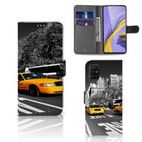 Samsung Galaxy A51 | Flip Cover | New York Taxi
