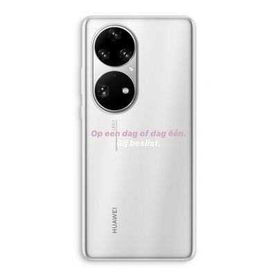 gij beslist: Huawei P50 Pro Transparant Hoesje