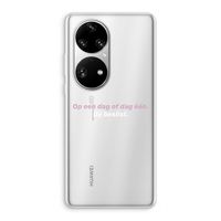 gij beslist: Huawei P50 Pro Transparant Hoesje
