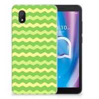 Alcatel 1B (2020) TPU bumper Waves Green