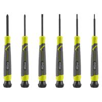 Ryobi RHSDSPC6 | Magnetische Precisie Schroevendraaierset 6 stuks - 5132006048