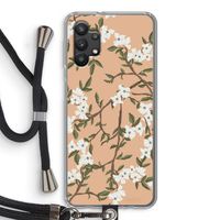 Blossoming spring: Samsung Galaxy A32 5G Transparant Hoesje met koord