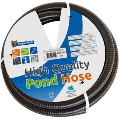 Europond Gewapende Vijverslang 40mm - 5m, Knikbestendig, Gladde Binnenwand voor Optimale Waterstroom