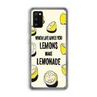 Lemonade: Samsung Galaxy A41 Transparant Hoesje