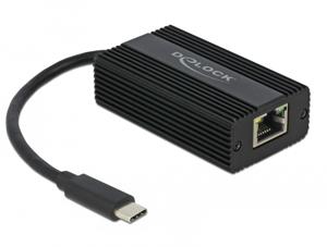 DeLOCK USB-C male > 2.5 Gigabit LAN adapter 0,135 meter