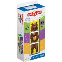 Geomag Magicube Mix & Match Animals 3 stuks