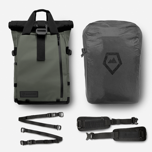 WANDRD THE PRVKE 31 Liter Green Pro Photography Bundle