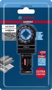 Bosch Accessoires Expert MetalMax AIZ 20 AIT multitoolzaagblad 40 x 20 mm - 1 stuk(s) - 2608900012