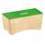 Nino Percussion NINO931GR bongo-cajon groen speelvlak