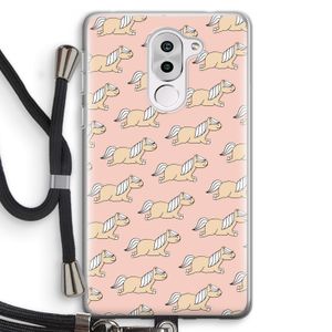 Ponys: Honor 6X Transparant Hoesje met koord