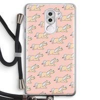 Ponys: Honor 6X Transparant Hoesje met koord