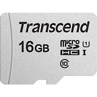 Transcend Premium 300S microSDHC-kaart 16 GB Class 10, UHS-I, UHS-Class 1 - thumbnail