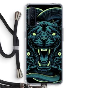 Cougar and Vipers: OnePlus Nord CE 5G Transparant Hoesje met koord