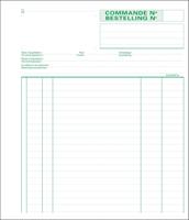 Exacompta bestellingen, ft 21 x 18 cm, bilingue, dupli (50 x 2 vel)