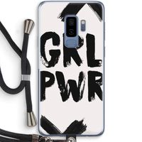 Girl Power #2: Samsung Galaxy S9 Plus Transparant Hoesje met koord Girl Power #2: Samsung Galaxy S9 Plus Transparant Hoesje met koord