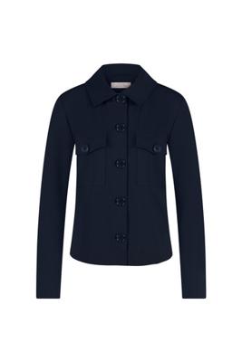 Claire bonded jacket - dark blue - 94822