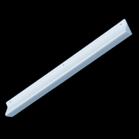 Aluminium Ventilatiekap Opbouw 470 X 30mm - Wit (1-4703w)