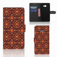 Samsung Galaxy J4 Plus (2018) Telefoon Hoesje Batik Brown - thumbnail