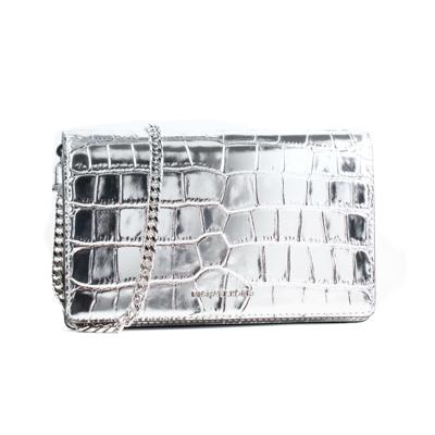 Schoudertas Michael Kors 32F4SJ6C8K-SILVER Grijs 22 x 14 x 6 cm