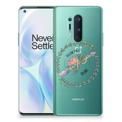 OnePlus 8 Pro Telefoonhoesje met Naam Boho Dreams OnePlus 8 Pro Telefoonhoesje met Naam Boho Dreams