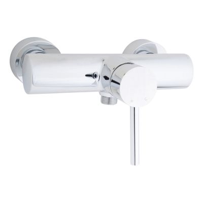 Douchekraan Xellanz Cadans | Opbouw | Mengkraan | 1-weg | hoh 15 cm | 1-hendel | Rond | Chroom
