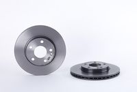 Remschijf COATED DISC LINE BREMBO, Remschijftype: Binnen geventileerd, u.a. für Mercedes-Benz