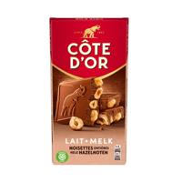 Côte d'Or chocoladetablet - melk hele hazelnoten - 180g Côte d'Or chocoladetablet - melk hele hazelnoten - 180g
