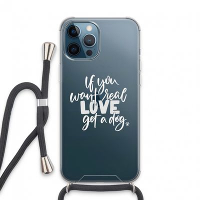 Partner in crime: iPhone 13 Pro Max Transparant Hoesje met koord