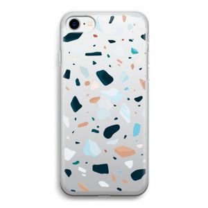 Terrazzo N°13: iPhone SE 2020 Transparant Hoesje