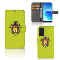 OPPO Reno6 5G Leuk Hoesje Doggy Biscuit - thumbnail