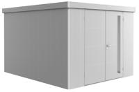 Biohort Metalen tuinhuis Neo - Dubbele deur - Zilver - 4C (292x348 cm)- Plat dak- Metaal- Biohort Biohort Metalen tuinhuis Neo - Dubbele deur - Zilver - 4C (292x348 cm)- Plat dak- Metaal- Biohort