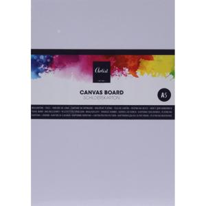 Canvas schilderdoek - A5 formaat - 21 x 15 cm - blanco hobby schilder paneel   -