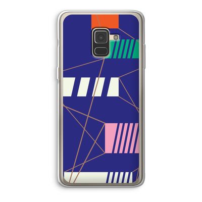 Gestalte 5: Samsung Galaxy A8 (2018) Transparant Hoesje